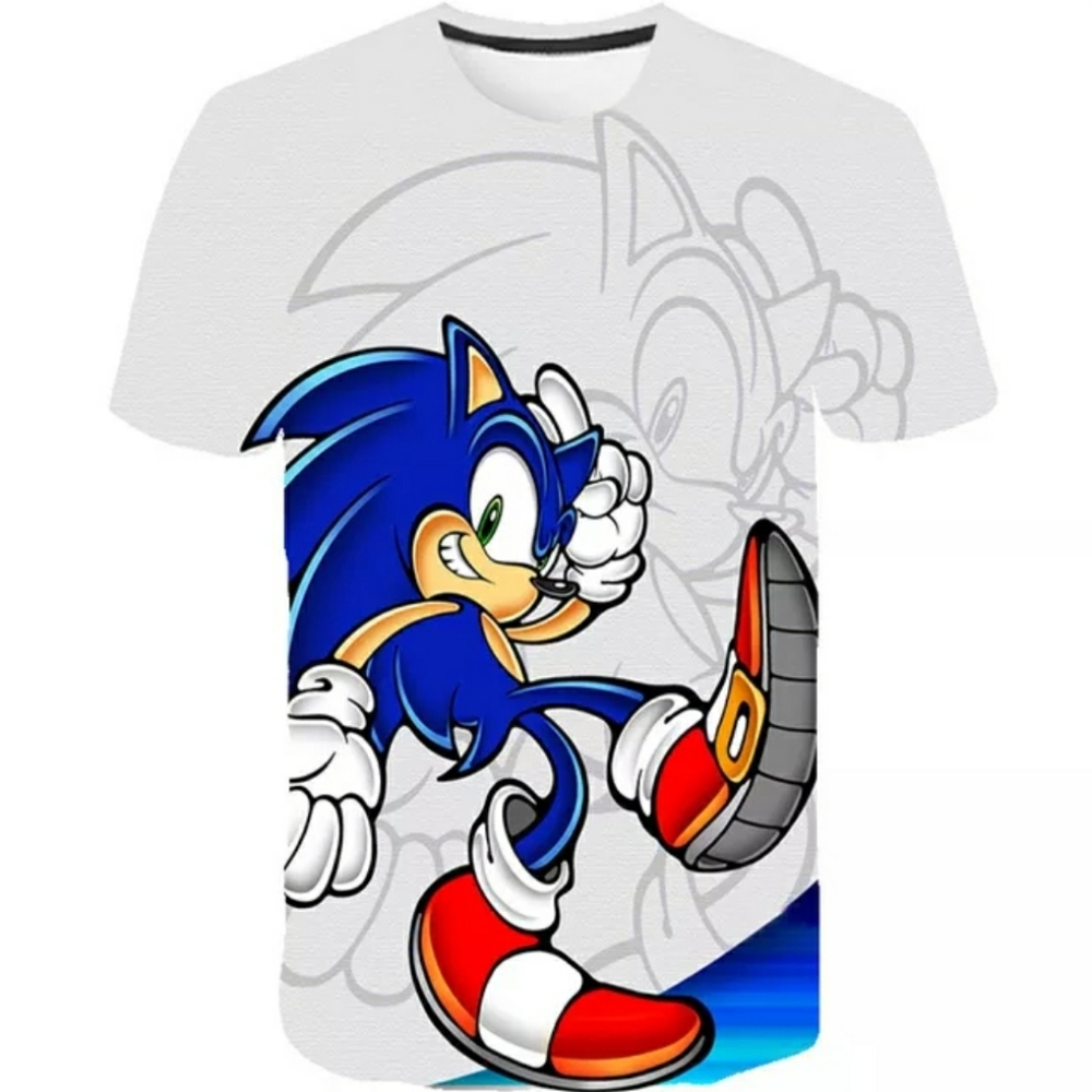 Kids Summer 3D Printing T-Shirt